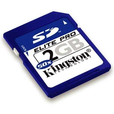 Kingston 1 GB Elite Pro Secure Digital Memory Card  SD/1GB-S 