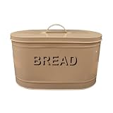 Retro Cream Enamel Bread Bin