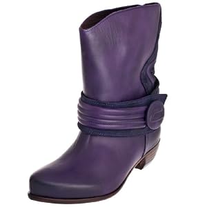 Buy DIESEL Jeans Easy Rider Ladies Cowboy Western Leather Suede Ankle Dress Boots Heels Shoes... by Diesel