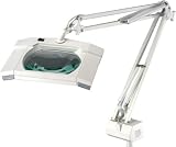 Ultra-Efficient 90 LED Magnifier Lamp - Adjustable Arm - 5" Lens