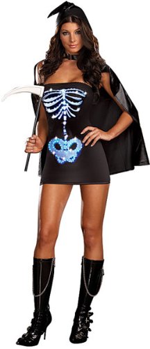 Sexy Skeleton Costume