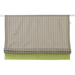 Tom Tailor 575034 Raffrollo T-Fine Stripes 60 x 140 cm, grau / gr�n