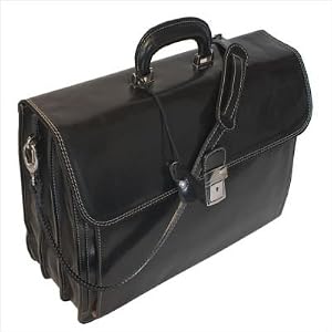 Firenze Briefcase in Black