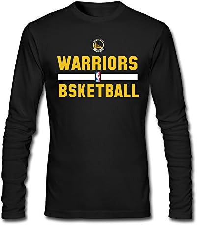 Men's Stephen Curry 30 Warriors T-Shirts Black Long-Sleeve