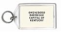 OWENSBORO Barbeque Capital of Kentucky Keychain