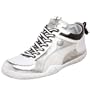 MIHARA by PUMA Black Label Unisex MY-44 Metallic Sneaker,Silver/White Black,41 EU (US Men's 8 M/US Women's 11)