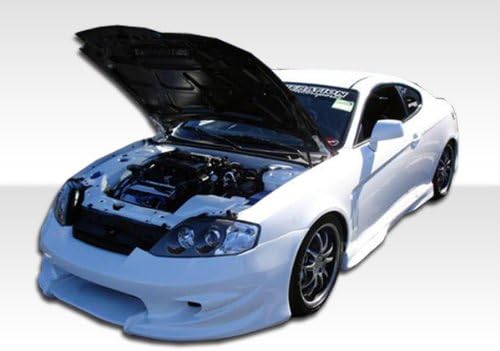 2003-2006 Hyundia Tiburon Duraflex Vader Kit- Includes Vader Front Bumper (100451), Vader Rear Bumper (100452), and Vader Sideskirts (100453). - Duraflex Body Kits