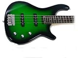 Benson GRS Greenburst electric bass guitar and amplifier package