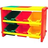 リバーシブルブロック収納ケース レッド