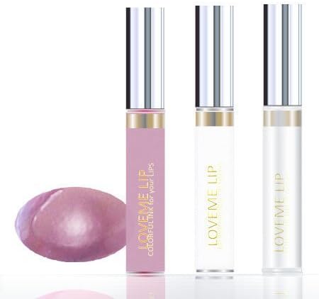 LoveMe Lip Colorful Ink for Your Lips KIT (Color, Moisturizing Gloss, Remover) - LILAC