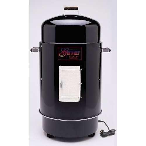 Brinkmann 810-7080-6 Gourmet Electric Smoker and Grill, Black