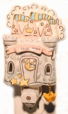 Littlest Prince Castle Nightlight from Clayworks