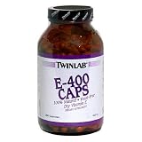 TwinLab E-400 Caps, 400 IU, 250 capsules