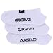 White Invisible Socks Pack by Quiksilver