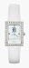 Detroit Tigers Ladies Allure White Leather Strap Watch