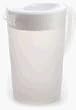 Rubbermaid #3063-RD-WHT Gallon Covered Pitcher
