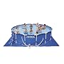 Intex 15-Foot-by-42-Inch Family-Size Round Metal Frame Pool Set