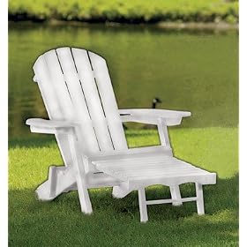 Ace Trading-white Tiger Patio Wt-bq012rw Adirondack Chair - White