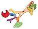 Sassy Earth Brights Wooden Lil Twig Rattle