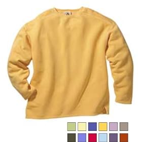 Authentic Pigment Pigment-dyed Boxy Crew, (A-1941)