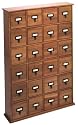 Library Style CD Storage Cabinet