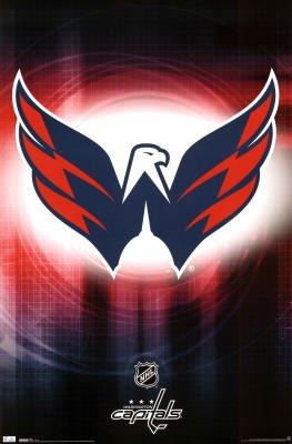 (22x34) Washington Capitals Logo 2010 Sports Poster Print