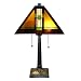 Aztec Mission Tiffany Style Table Lamp