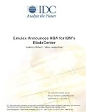 Review IDC Research  / Emulex Announces HBA for IBM's BladeCenter