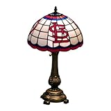 MLB St. Louis Cardinals Tiffany Table Lamp MLB St. Louis Cardinals Tiffany Table Lamp