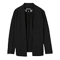 Girls' Mossimo Supply Co. Knit Wrap Cardigan - Ebony