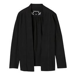 Girls' Mossimo Supply Co. Knit Wrap Cardigan - Ebony