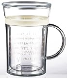 iwaki パイレックス カフェマグ 文字 4011-WJI