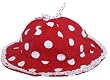 Polka Dots and Ruffles Sunhat