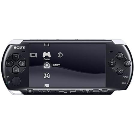 Sony PSP Slim & Lite schwarz inkl. Invizimals Schattenzone + Kamera