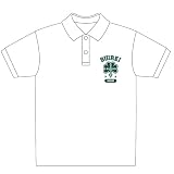 ザクセスヘブン 私立翠嶺学園ポロシャツ ホワイト サイズ:XL