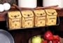 SV * VINTAGE COUNTRY SPICE RACK SET