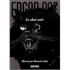 Edgar poe- le chat noir carton