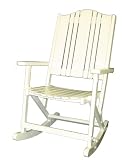 Carolina Cottage Cambridge Folding Rocker, White