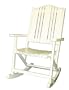 Carolina Cottage Cambridge Folding Rocker, White