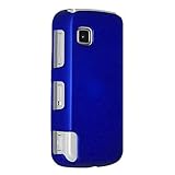 Amzer Rubberized Snap On Crystal Hard Case for Nokia Nuron 5230 (Blue)
