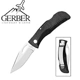 Gerbery Easy Out Junior Plain Black Folding Knife