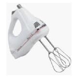 KitchenAid 5 Speed Classic Plus White Hand Mixer by KitchenAid