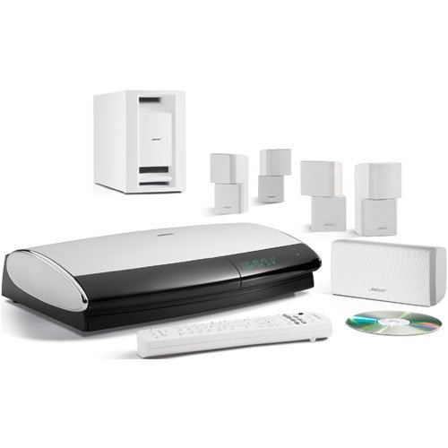 Electronics: Bose Lifestyle 28 Series III DVD Home Entertainment System   White