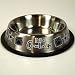DALLAS COWBOYS STAINLESS STEEL PET DISH DOG BOWL