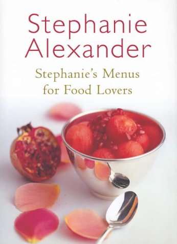 Cover image : Stephanie's Menus for Food Lovers