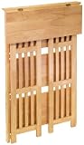 Mission Style Foldable 4 Shelf Bookcase