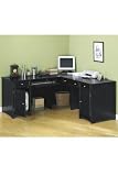 Oxford Collection Work Station 30h Black