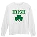 Irish Shamrock Long Sleeve Youth T-Shirt
