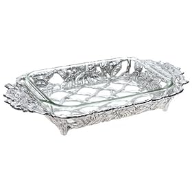 Arthur Court Magnolia Casserole with 3-Quart Pyrex Dish by Arthur Court Designs