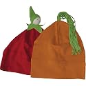 Organic Egyptian Cotton Veggie Hat - Tomato